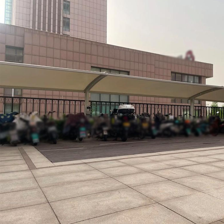 托克托县膜结构电动车棚