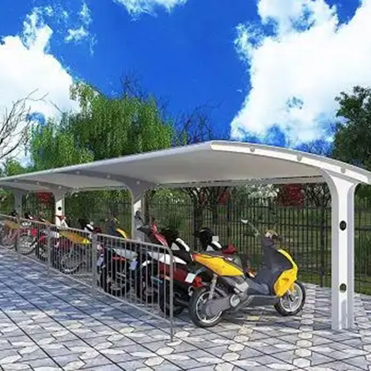 托克托县膜结构电动车棚